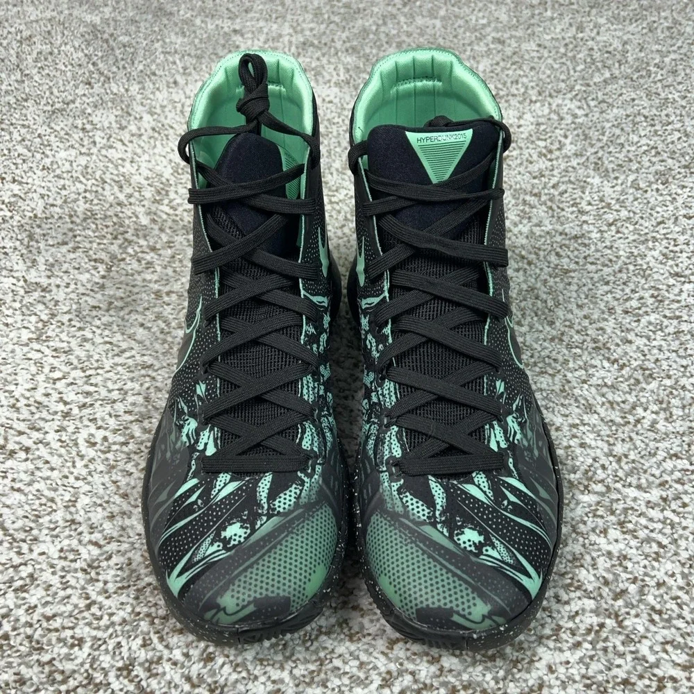 Nike Shoes Mens Size 10.5 Black Glow Hyperdunk 2015 Basketball High Top Sneakers